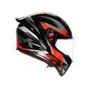 AGV K1 S HELMET - FASTLAP BLACK/GREY/RED (ISI & ECE2206) 6