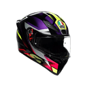 AGV K1 S HELMET - FASTLAP BLACK/PURPLE/PINK (ISI & ECE2206) 6