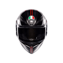 AGV K1 S HELMET - LAP MATT BLACK/GREY/RED (ISI & ECE2206) 1
