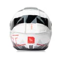 Hummer Monti A5-Motorcycle Riding Helmet(Gloss White) 4