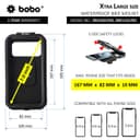BOBO BM10 Fully Waterproof Bike / Cycle Phone Holder Motorcycle Mobile Mount 2