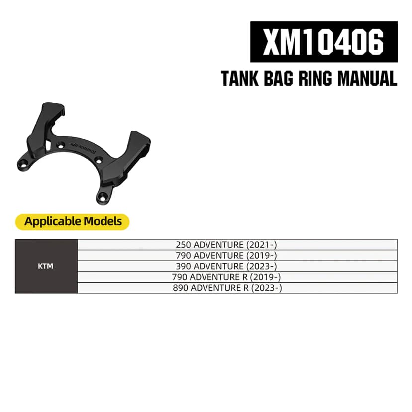Mechanic Series x 5.6L Magnetic Tank Bag Tank Flange