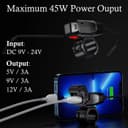 Kewig USB-C Charger for Motorcycle (KWG-B10-C) 3