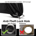 Bike Cover H2O BLACK (210D) - XL 5