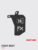 Foot Rest for FZ X – FTR 705 3