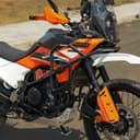 BLACK CRASH GUARD FOR KTM 250/390 ADVENTURE/ADVENTURE X 2