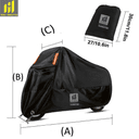 Bike Cover H2O BLACK (210D) 4