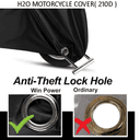 Bike Cover H2O BLACK (210D) 2