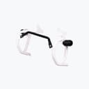 APACHE RTX 300 RAPTOR CRASHGUARD UPPER & LOWER (WITH SLIDER) WHITE 9