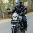YAMAHA XSR 155 COSMIC HEADLIGHT GRILL BLK SILVER 3