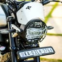 YAMAHA XSR 155 COSMIC HEADLIGHT GRILL BLK SILVER 5