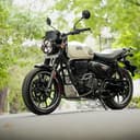 Vambrace Bash Plate Silver for Royal Enfield Hunter 350 9