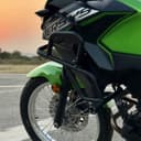 CRASH GUARD WITH DUAL SLIDERS FOR KAWASAKI VERSYS 300 1