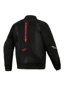 FLIGHT AIR JACKET - BLACK BRIGHT RED 3