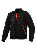 FLIGHT AIR JACKET - BLACK BRIGHT RED 1