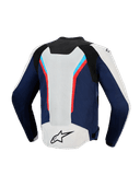 AST V3 AIR JACKET SILVER DEEP BLUE BRIGHT RED 2