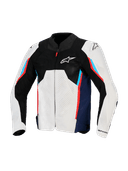 AST V3 AIR JACKET SILVER DEEP BLUE BRIGHT RED 1