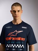 APLOMB OVERSIZED SS CSF TEE(NAVY) 6