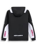 SESSIONS V3 HOODIE(Black White Red) 2