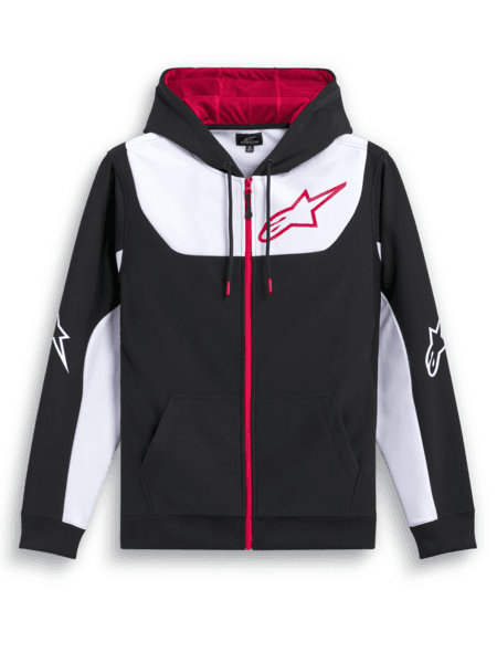 SESSIONS V3 HOODIE(Black White Red)