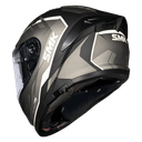 SMK Typhoon Aerot Gloss Black Grey (GL266) Helmet 2
