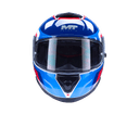 MT Thunder 3 SV Spoiler Breezer A17 Gloss White Blue Red Helmet 2