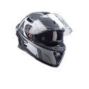 MT Thunder 3 SV Spoiler Breezer B2 Gloss Black White Grey Helmet 3