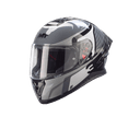 MT Thunder 3 SV Spoiler Breezer B2 Gloss Black White Grey Helmet 1