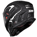 SMK Agnar Tektron Gloss Black Grey White (GL261) Helmet 5