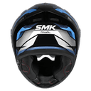 SMK Typhoon Rival Gloss Black Blue Grey (GL256) Helmet 2