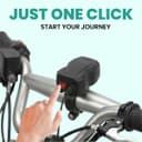 Simtac RapidRide Lite Dual Port Bike Charger (USB-A + Type-C) | Fast Charging 7
