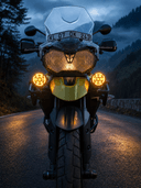 66BHP OUTLANDER 3.5" DUAL PROJECTOR LED AUXILIARY LIGHT WITH DRL 1