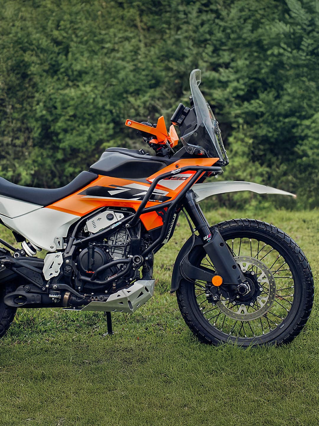 KTM Adventure 390 2025 RAPTOR CRASHGUARD BLACK