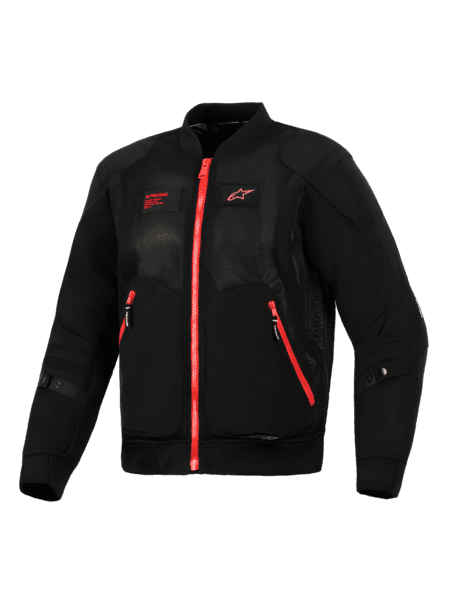 FLIGHT AIR JACKET - BLACK BRIGHT RED