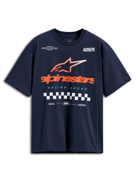 APLOMB OVERSIZED SS CSF TEE(NAVY)