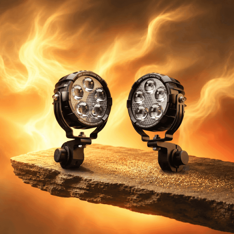 LGP DK-550 Pro 90W LED Spotlight for Bike & Car (Pair)